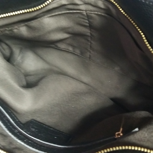 ONNA EHRLICH STACY TOTE BAG BLACK LEATHER - Picture 8 of 8